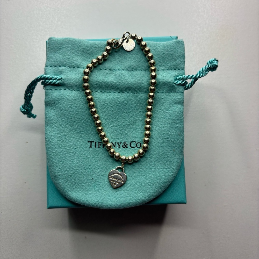 Tiffany Blue® Heart Tag Bead Bracelet